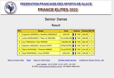 result in french|result in .